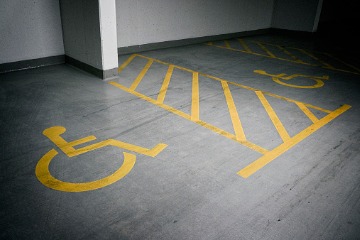 ADA Parking Lot Striping