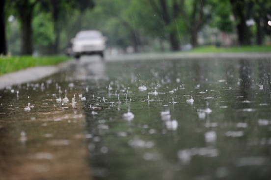 Pavement In The Rain