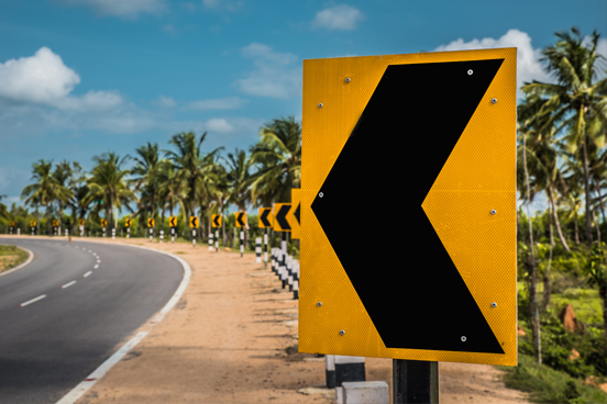 Traffic sign on Florida road